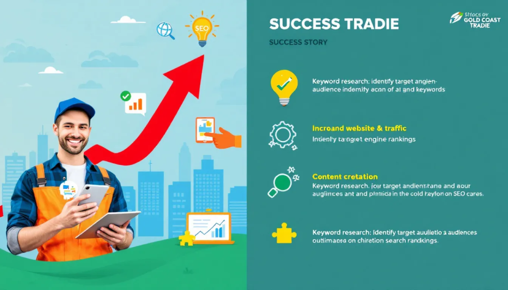 A success story of a Gold Coast tradie utilizing SEO strategies.